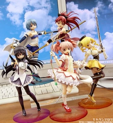 Puella Magi Madoka Magica Homura Madoka Mami Kyoko Sayaka 1/8 Scale Figure GSC - Image 1 of 2