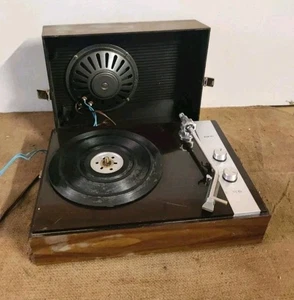 Giradischi anni 50 fonovaligia  Vintage Giradischi Valigetta Vinile Vinili  - Foto 1 di 6