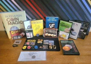 HUGE Professional Coin Magic Lot Both NEW and Used - Picture 1 of 6