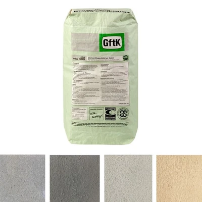 vdw 400 ZementfugenMörtel 25kg Fugenmörtel Natur- Betonstein wasserdurchlässig  - Bild 1 von 3
