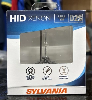 Sylvania HID Xenón 1 Bombilla 35W D2S Fácil de Instalar Extremadamente Larga Vida NUEVO Foto 1 de 2