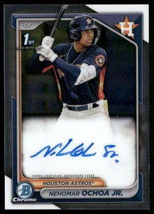 Nehomar Ochoa Jr. 2024 Bowman Chrome Prospects Autographs #CPA-NOC - Picture 1 of 2