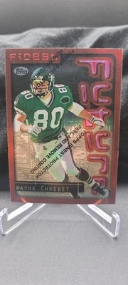 1996 Topps Finest - Wayne Chrebet #76 - Image 1 of 4