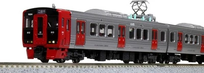 KATO N gauge 813series 200th Add-on Set 3cars 10-1687 Model Train Silver Red - Image 1 of 4