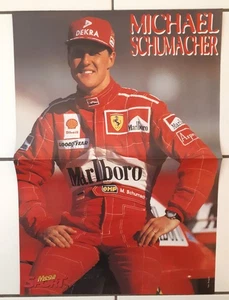 POSTER Michael Schumacher Ferrari McLaren Mercedes F1 Formel 1 Mega Sport - Bild 1 von 1
