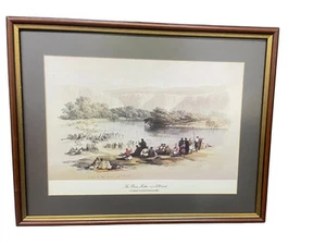 The River Jordan Lithograph Print David Roberts (1839) - Picture 1 of 8