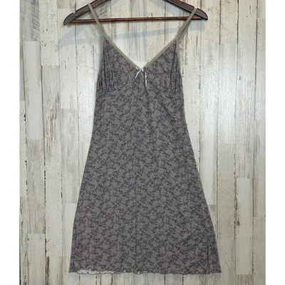 Vestido Babydoll Nebula Slip Chemise XL Rosa Negro Camisola Capricho Hada Foto 1 de 4