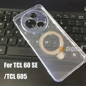 Phone Case for TCL 60 SE 605 Back Cover Privacy Screen Protector Magnetic Wallet - Picture 1 of 20