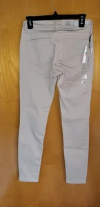 Calvin Klein Women’s New Pearl Jeans Size 2 Mid Rise Ankle Skinny New - Picture 1 of 8