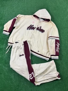 VTG Starter Asphalt Legend Harlem Hoodie & Zip Off Pants Set Size XL - Picture 1 of 6
