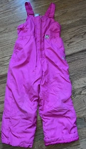 ZeroXposur Mädchen Schnee Trägerhose pink 5 6 Reißverschluss vorne verstellbare Träger Taschen - Bild 1 von 11