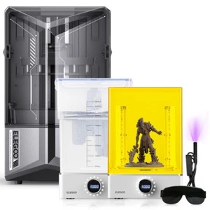 ELEGOO Saturn 4 Ultra Resin 3D Printer 12K Mono LCD Tilt Release+Mercury XS Bund - Picture 1 of 10
