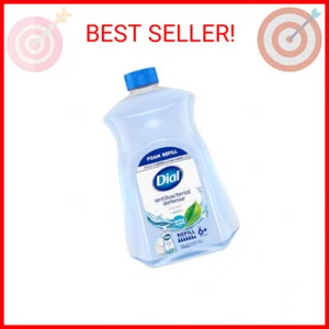Dial Antibacterial Foaming Hand Soap Refill, Spring Water, 52 fl oz - Picture 1 of 2