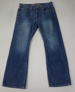Cody James Boot Cut Jeans Dark Wash Denim Mens Size 36x32 Western Cowboy EUC - Picture 1 of 9