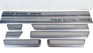 Genuine Toyota 80 Series Land Cruiser Side Door Molding Protector Set HDJ FZJ - Picture 1 of 4
