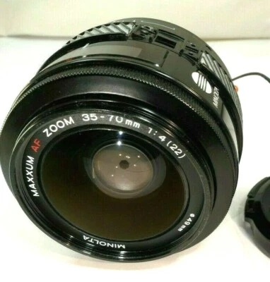 Minolta 35-70mm f4 AF Lens Sony A mount constant f4.0 aperture zoom a67 a57 a68 - Image 1 of 4