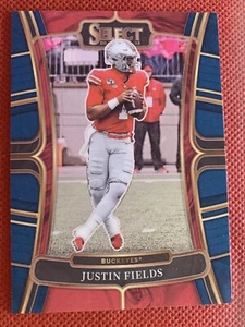 2023 Select Draft Picks Base Concourse Blue #38 Justin Fields - Bild 1 von 2