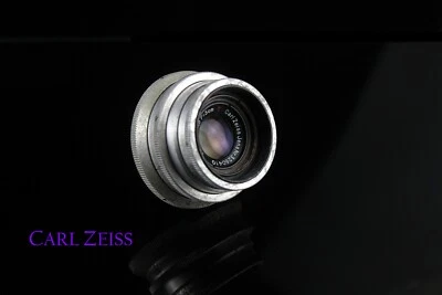 Lens Carl Zeiss Jena Tessar Red T 1:3,5 f = 5 cm  Mount M42 - Image 1 of 4