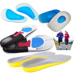 ORTHOTIC SHOE INSOLES ORTHOPAEDIC ARCH SUPPORT PADS COMFORT HEEL GEL ALL TYPES - Picture 1 of 18