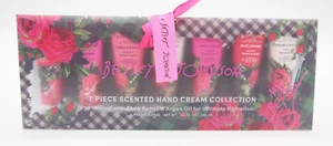 Betsey Johnson Scented Shea Butter Argan Oil Hand Cream Collection 7pc Gift Set - Picture 1 of 9