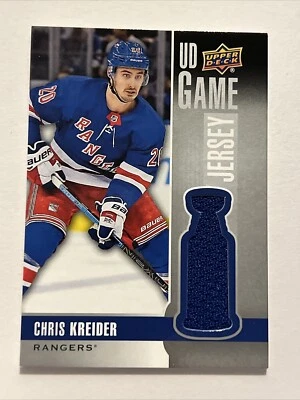 2019-20 Upper Deck - UD Game Jersey #GJ-CK Chris Kreider (MEM) - Image 1 of 2