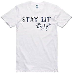 T-shirt unisex Midnight Navy 3s Stay Lit - Foto 1 di 2