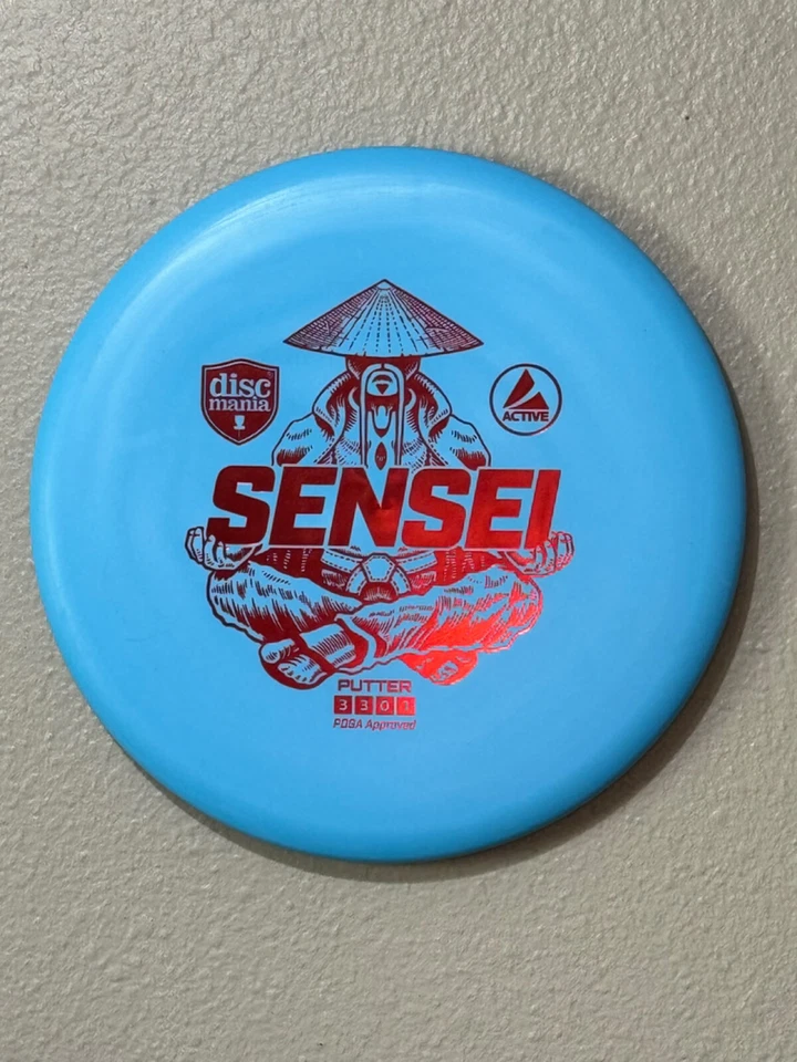 New Discmania Active Sensei 168.7g Putter 3/3/0/1 Disc Golf - Image 1 of 1