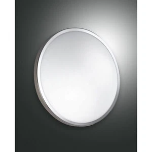 Fabas Luce Lampada da soffitto media con paralume in vetro e lampada a risparmio - Foto 1 di 4
