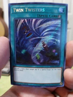 Yu-Gi-Oh! TCG Twin Twisters Shadows in Valhalla SHVA-EN059 1st Edition Secret - Image 1 of 3