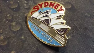 Distintivo spilla vintage Sydney Opera House Australia - Foto 1 di 4