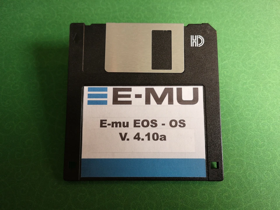 E-MU OS V.4.10a-Betriebssystem auf Bootdiskette-Für E-mu EOS-E4-e64-Sampler - Bild 1 von 1