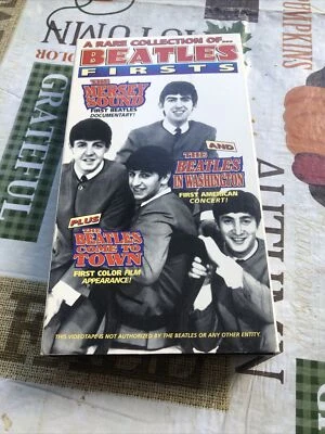 A Rare Collection Of...Beatles Firsts (VHS, 1997) - Image 1 of 4