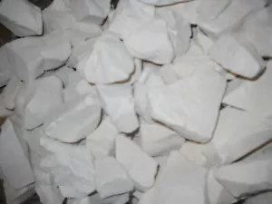 9 LIBRAS Georgia trozos de arcilla de caolín blanco tierra blanca - ENVÍO GRATUITO. - Imagen 1 de 1
