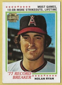 2001 Topps Archives Nolan Ryan California Angels 440 - Picture 1 of 2