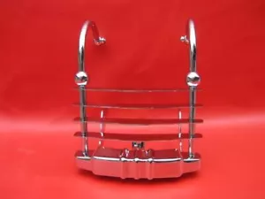 NICE HARLEY HERITAGE LUXURY SPRINGER FLSTS REAR BUMPER CHEESE GRATER CHROME - Picture 1 of 10