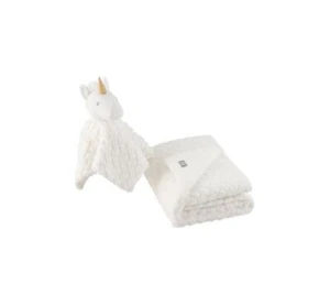 UGG® 2 piezas Palomitas de maíz Unicornio Niño Piel Sintética Blanca Amorosa y Manta Juego de Regalo - Imagen 1 de 1