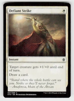 Khans of Tarkir #7 Defiant Strike - Image 1 of 2