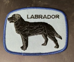 Labrador Dog Patch (Black/Blue) - Picture 1 of 3