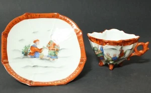 Alte China Asiatica Mokkatasse Sammeltasse Mokka Tassen Moccatasse Tasse Japan - Bild 1 von 12