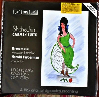 BIS LP 382 PALLAS KROUMATA PERCUSSION ENSEMBLE Carmen Suite #2LP 45rpm 180g SS - Image 1 of 2