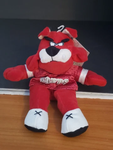 Vintage NFL Coolbeans Chomps San Francisco 49ers Stuffed Plush Beanie Toy 1997 Cover