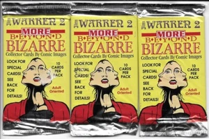 More Beyond Bizarre Jim Warren Trading Cards 3 Factory Sealed 10 Card Packs 1994 - Bild 1 von 1