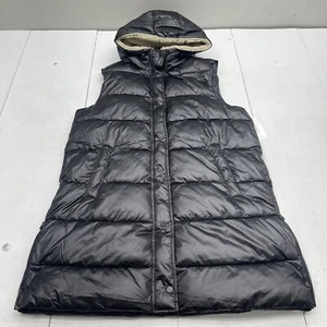 Bernardo Black Quilted Hooded Polyester Puffer Best Women’s Size XL New - Picture 1 of 11