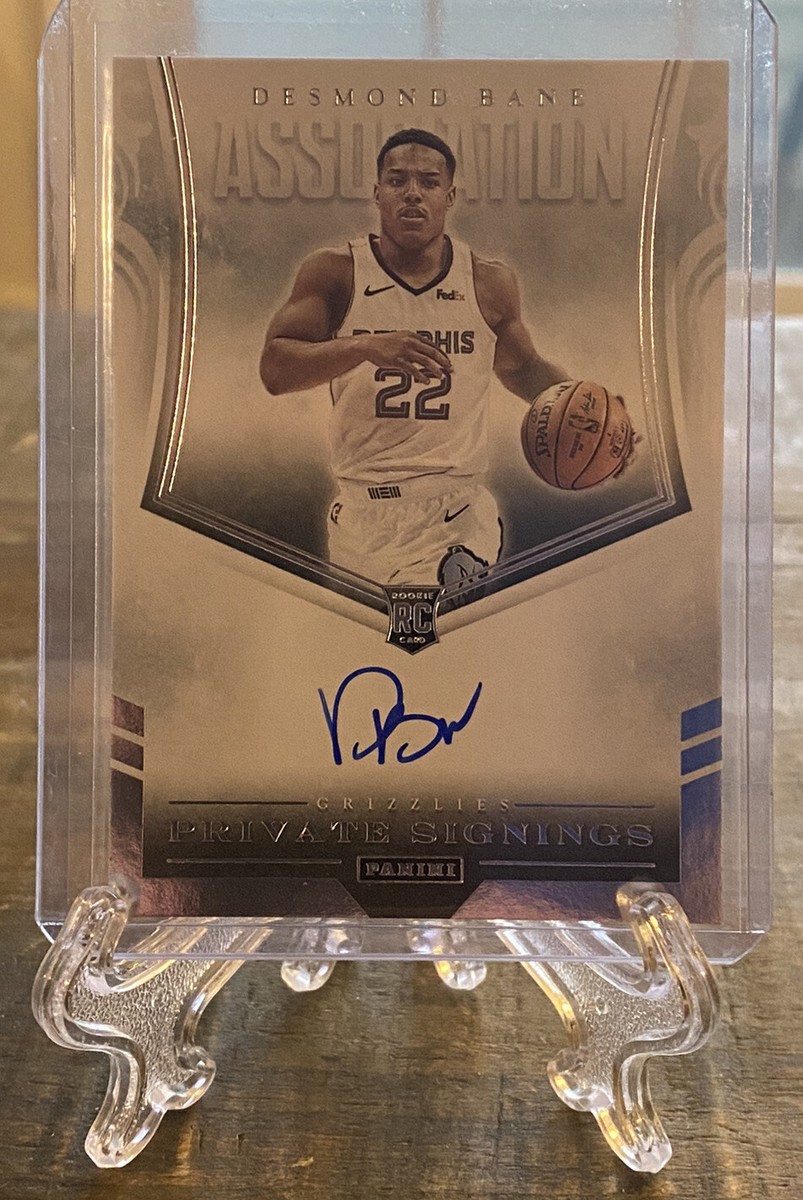 その他 2020-21 donruss desmond bane rc auto 2020-21 Panini Donruss DESMOND BANE RC Rated Rookie Card No