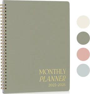 Beautiful 2025-2026 Monthly Planner and Calendar - to Do List Notebook That Easi - Picture 1 of 7