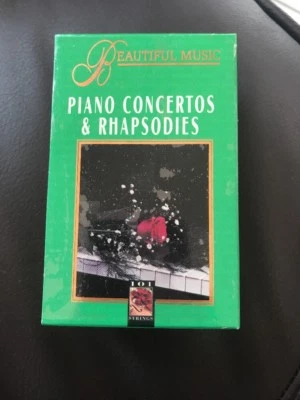 Beautiful Music Piano Concertos & Rhapsodies Cassette Ships N 24h - Image 1 of 4