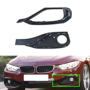Left Bumper Fog Light Grille Cover Trim For BMW 4 SERIES F32 F33 F36 2013-2016 - Picture 1 of 7