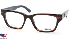 NEW Just Cavalli JC 0368 col. 052 HAVANA /BLUE EYEGLASSES GLASSES 53-15-140mm - Picture 1 of 12