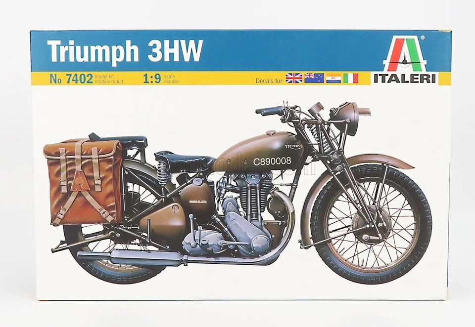 Italeri - 1/9 Triumph 3hw WWII Motorcycle
