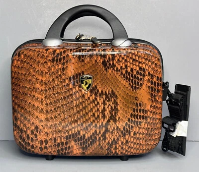 Estuche de viaje HEYS piel de serpiente Milano organizador de lados duros equipaje de mano - nuevo sin etiquetas Foto 1 de 4